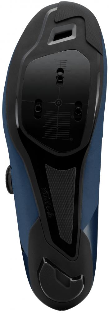 SHIMANO Fahrradschuhe RC302 Herren/Damen Road SPD-SL Größe 44 breit Blau
