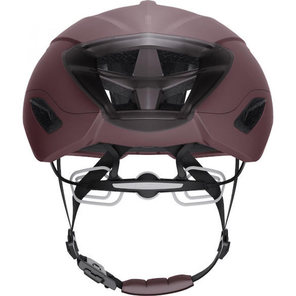Limar Air Atlas Matt Avana Brown M Braun - aerodynamischer Rennradhelm mit Top-Belüftung
