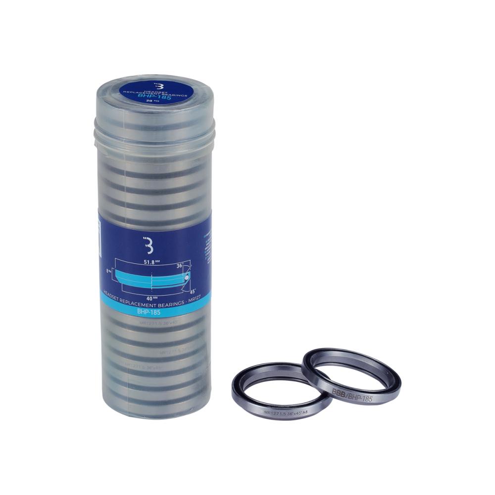 BBB Cycling BBB Steuersatz replacement bearings 1.5 51 schwarz - präziser Steuersatzlauf