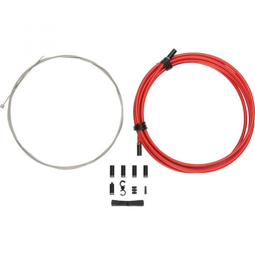 Jagwire Schaltzugset Road & Mountain Sport Universal Rot - präzise Schaltperformance