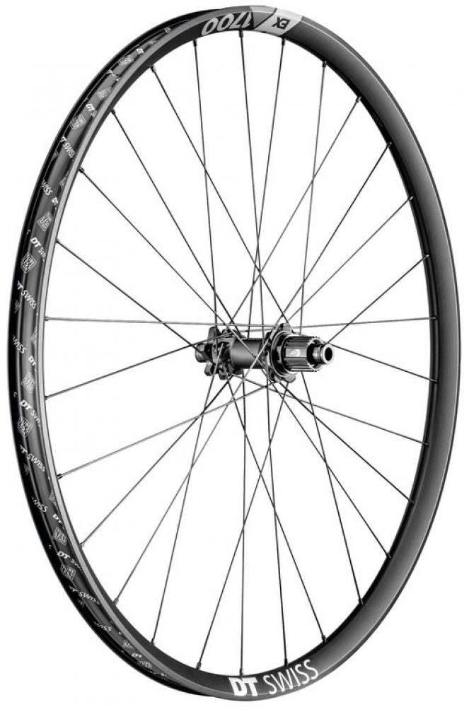 DT Swiss Laufrad EX 1700 SPLINE 27,5" 584 x 30 mm schwarz - robustes Enduro-Vorderrad