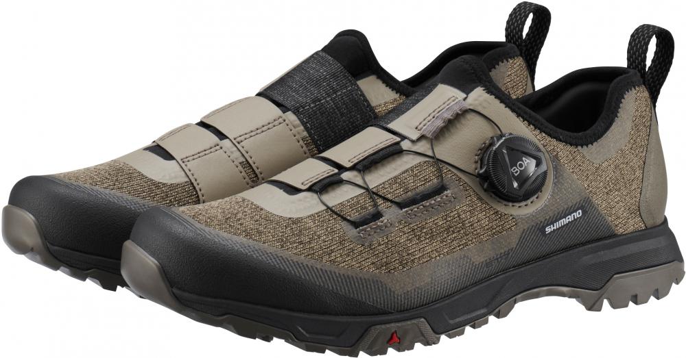 SHIMANO Fahrradschuhe ET701W Damen MTB FLATPEDAL Größe 41 Braun
