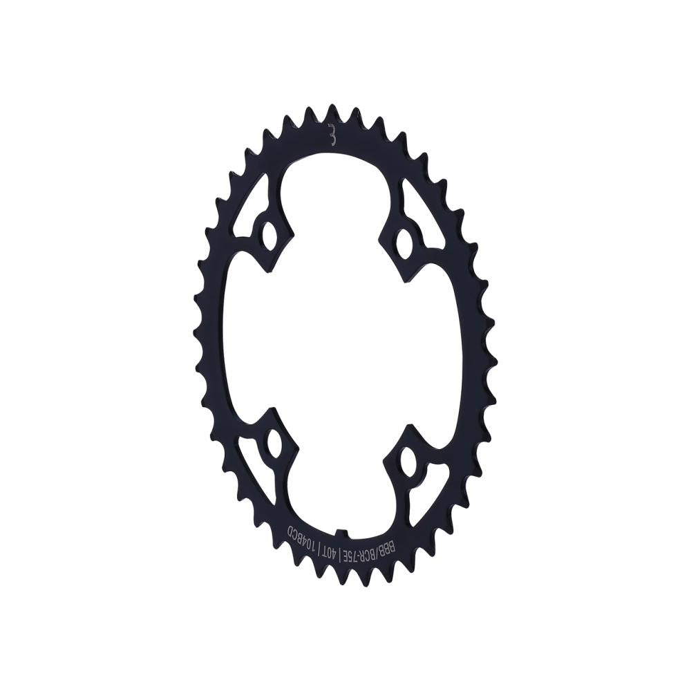 BBB Cycling BBB chainring E-bikeGear steel 40T 104 Schwarz - robustes E-Bike-Kettenblatt