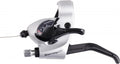 SHIMANO Schalt Bremshebel ST-TX800 3 fach Links Silber 2 Finger Schalt Bremshebel - für Trekking und City Bikes
