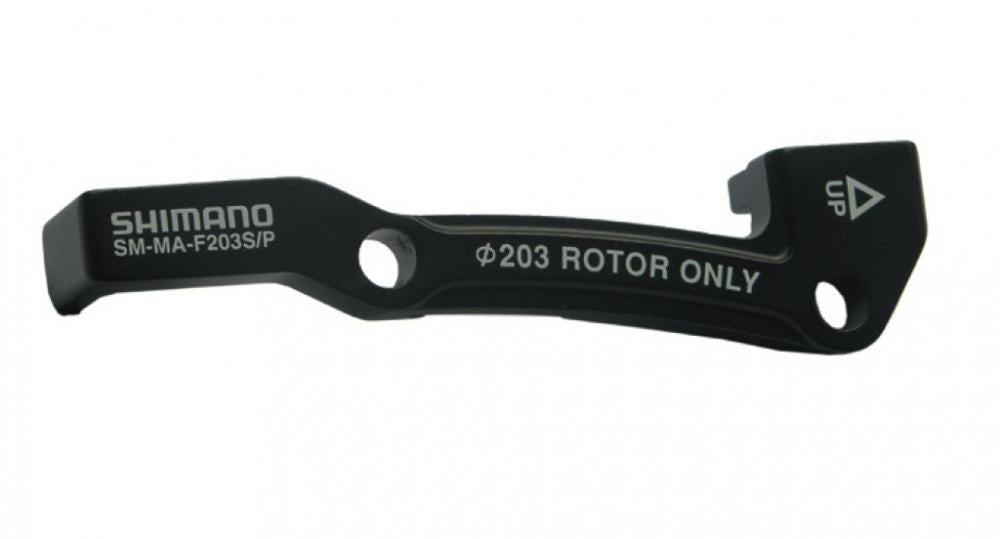 SHIMANO Scheibenbremsadapter Vorne IS PM 203 mm Scheibenbremsadapter - für 203 mm Bremsscheibe