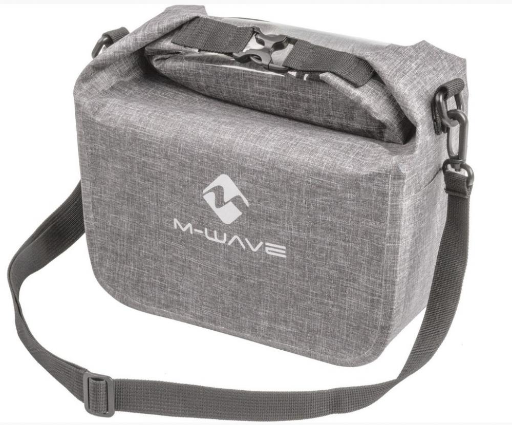 M-Wave Lenkertasche Suburban Front 7 Liter grau