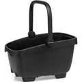 New Looxs Fahrradkorb Clipper Black RT Black - stabiler Gepäckträgerkorb mit Snapit-Adapter