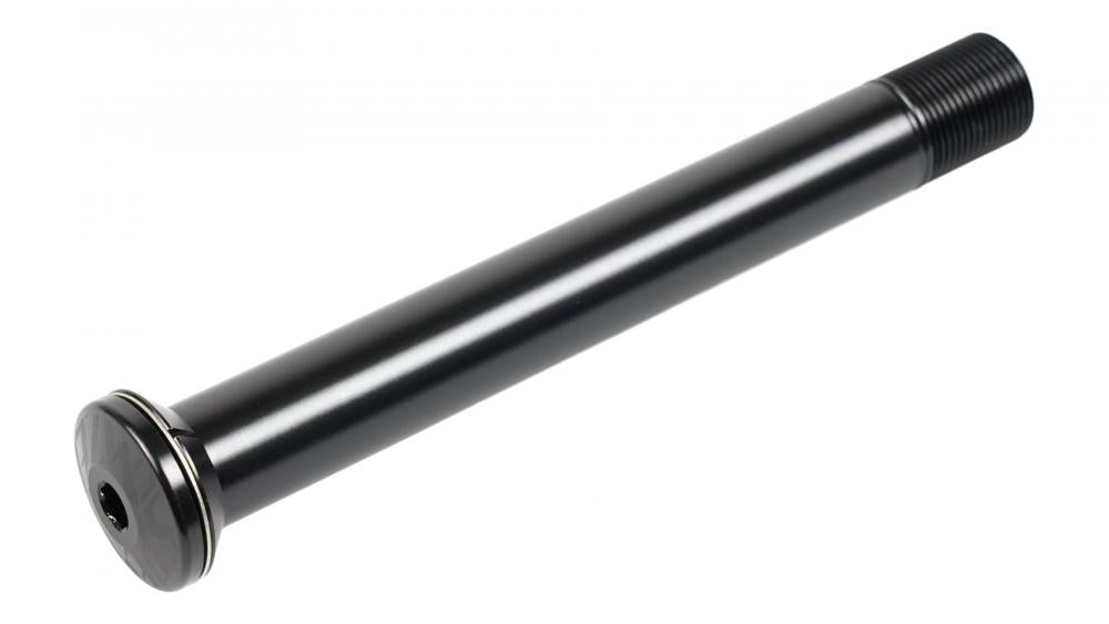 FRONT Achse AXL FRONT - COMO (GEN.1) THRU-AXLE 15X100MM BOLT-ON 5MM HEX HEAD M15X1.0PX129.7MM BLACK (QR32-F129)