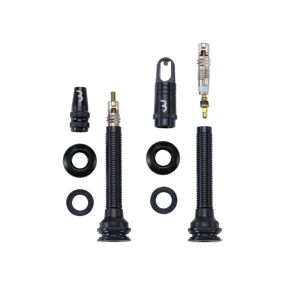 BBB Cycling BBB Tubeless Ventile Al Valve 40 mm schwarz - zuverlässige Tubeless-Performance