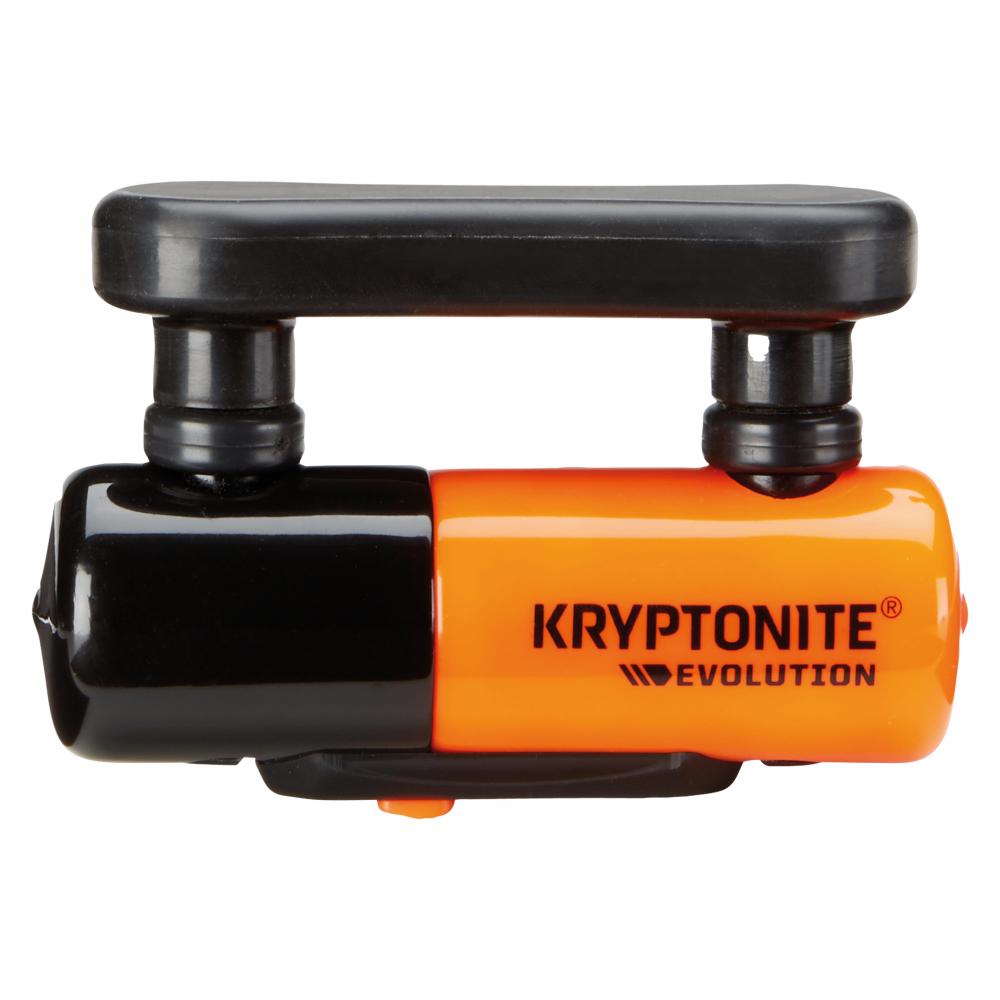 Kryptonite Evolution Fahrrad Bremsscheibenschloss 13mm, orange-schwarz