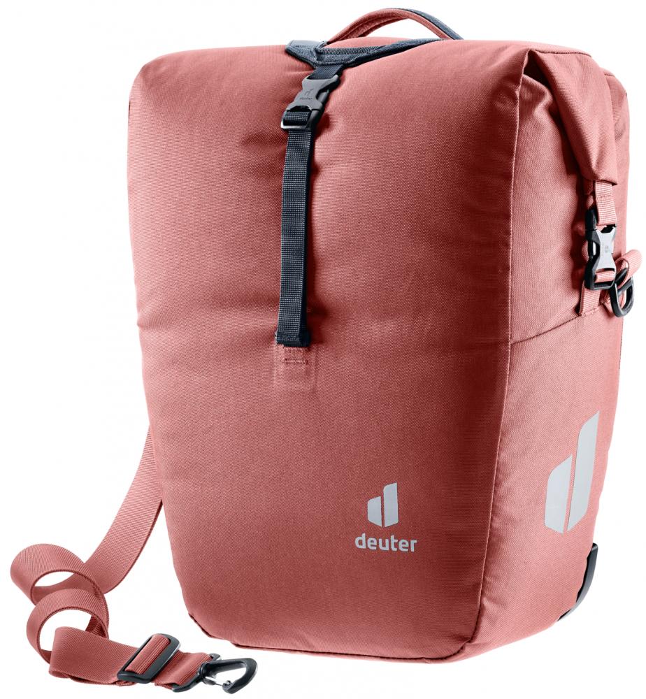 Deuter Valbona 20+5 Hinterradtasche - Fahrradtasche 25L wasserdicht mit Roll-Top
