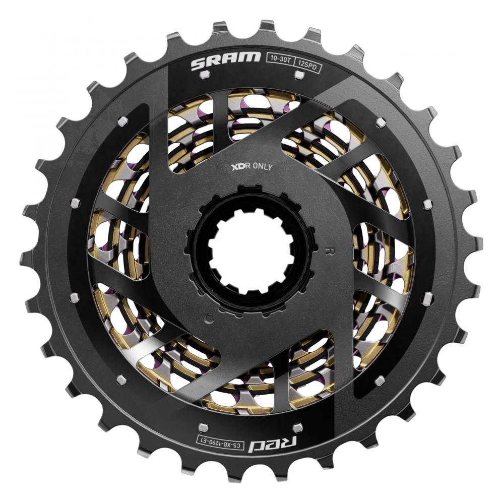 SRAM Kassette XG-1290 E1 10-28T Rainbow - leichte RED-Rennradkassette mit engen Gangsprüngen