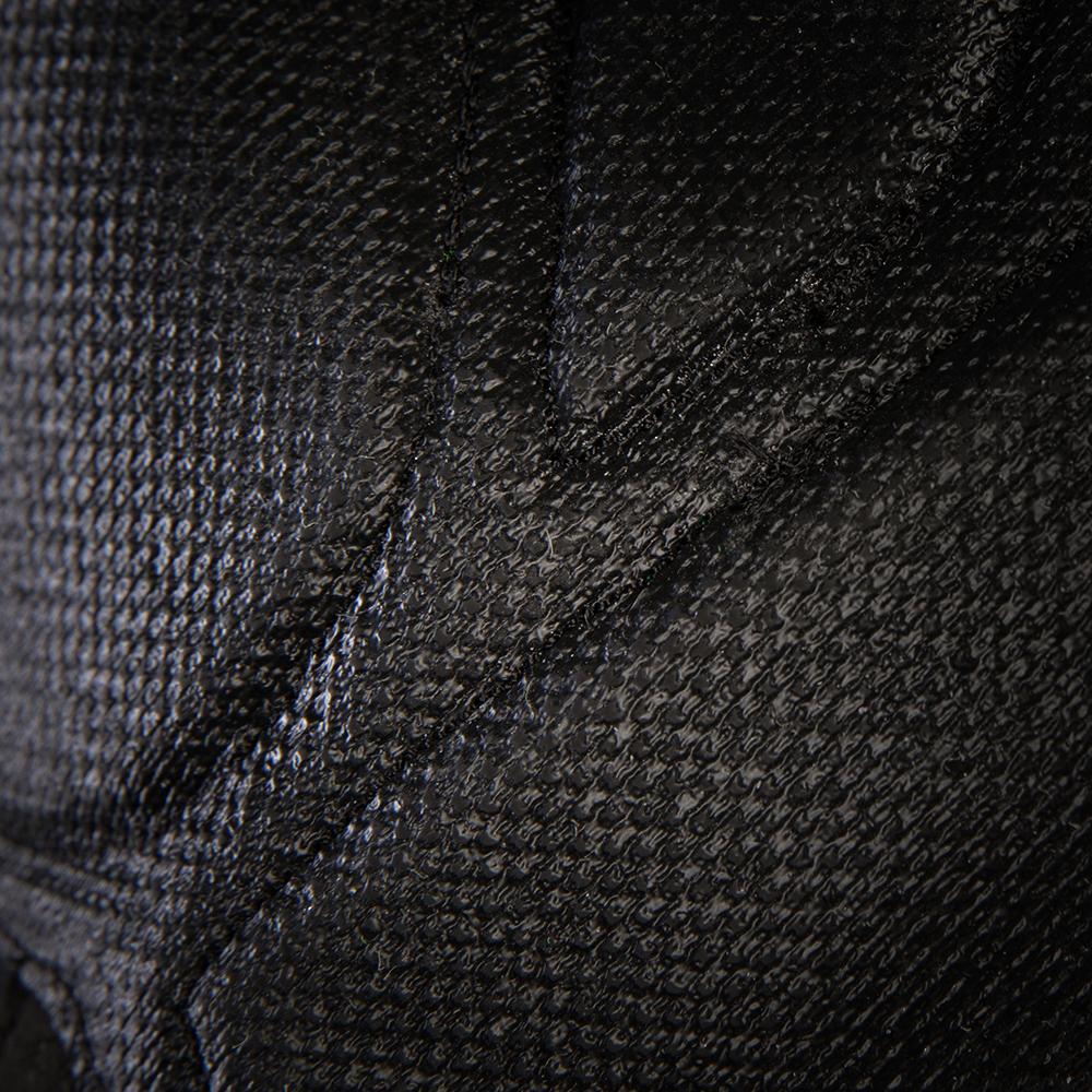 CHIBA Tetra - Rollstuhl-Handschuhe XXL schwarz mit Gelpolster & Aramid-Besatz