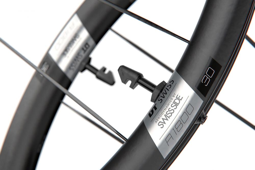 DT Swiss Laufrad A 1800 SPLINE 27,5" 584 x 20 mm Schwarz - aerodynamisches Disc-Vorderrad