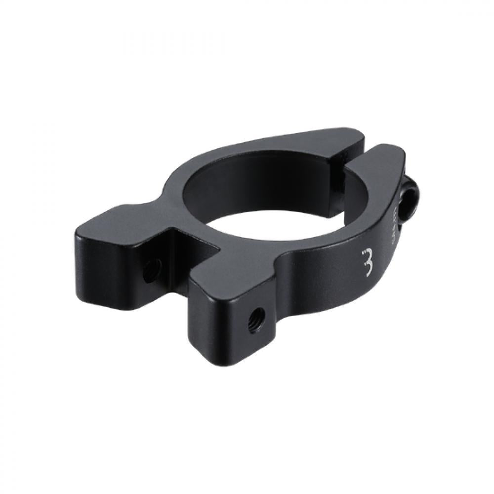 BBB Cycling seatclamp CarrierClamp 34.9mm schwarz Größe 34 - stabile Sattelklemme mit Gepäckträgeraufnahme