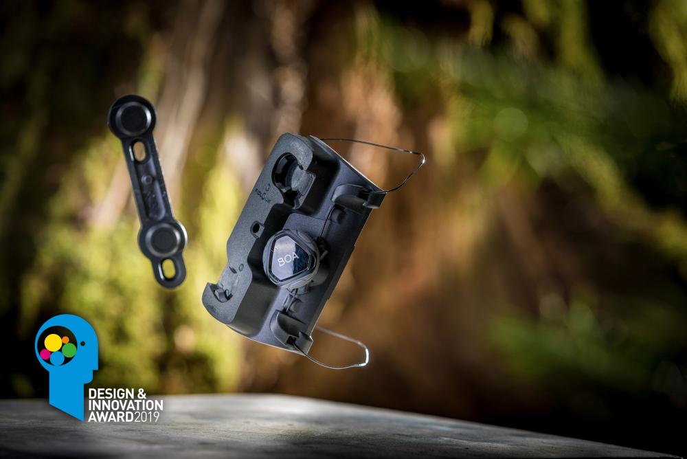 Fidlock TWIST Uni Connector + Bike Base universeller Flaschenhalter mit BOA® Fit System für Flaschen bis 80 mm Durchmesser, inklusive magnet-mechanischer Halterung