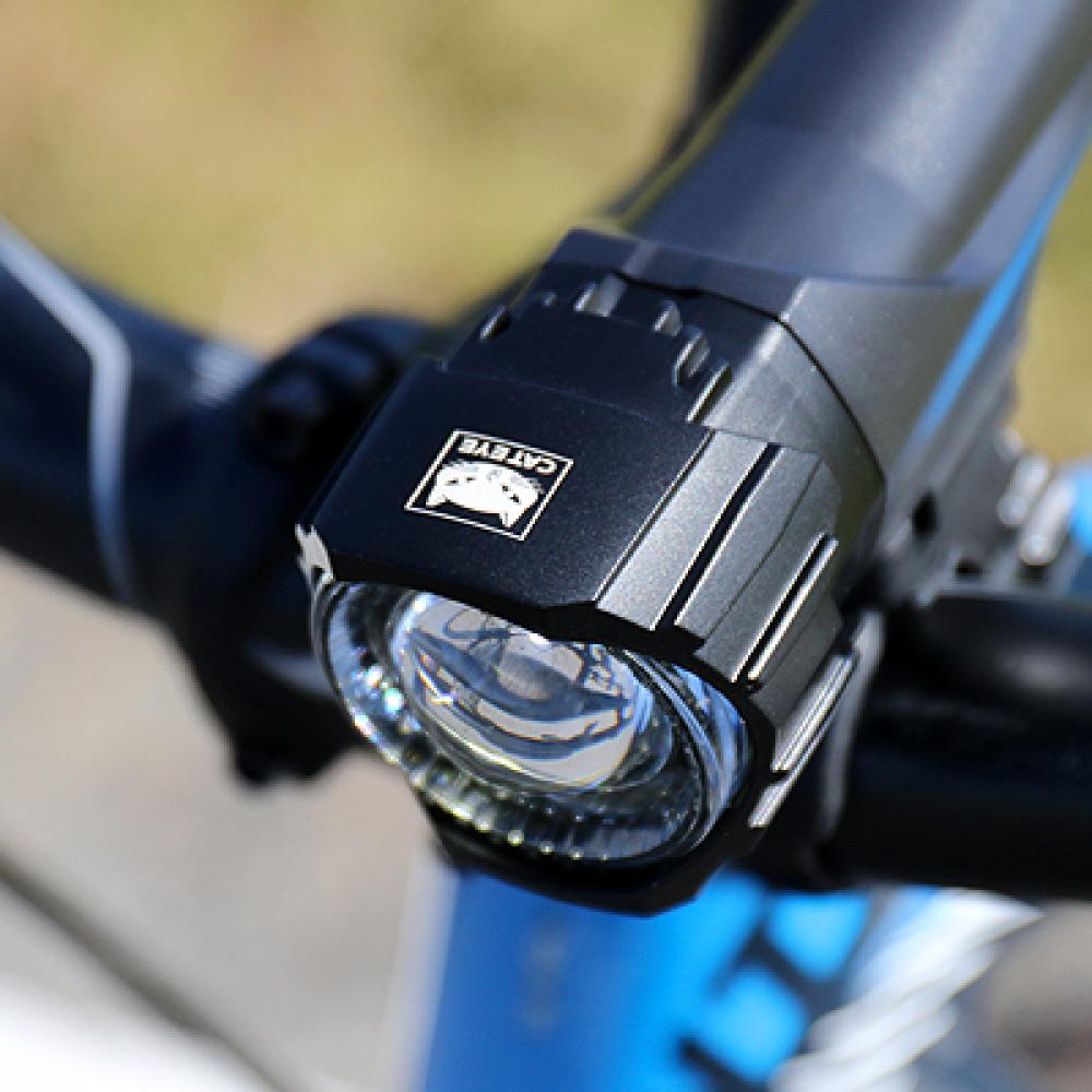 Cat Eye GVolt 100 Fahrradlicht schwarz am Lenker, StVZO-konform.