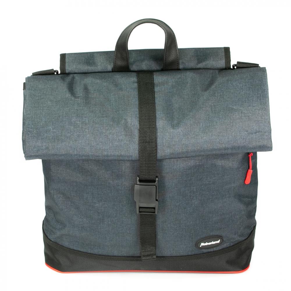 Haberland Shoppertasche eMotion anthrazit 38x40x13cm - vielseitige Fahrrad-Shopper Tasche