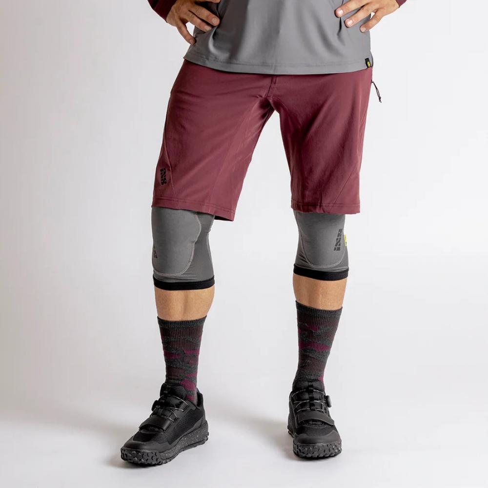 IXS Sports Division iXS Flow XTG Shorts XL Raisin - leichte Gravel- & Trail-Bikeshorts