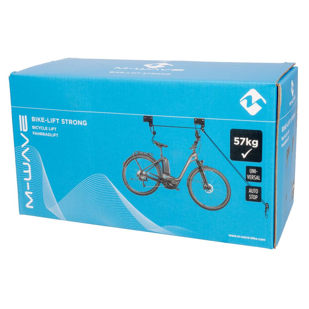 M-WAVE Bike Lift Strong - Decken-/Wand-Fahrradlift bis 57 kg