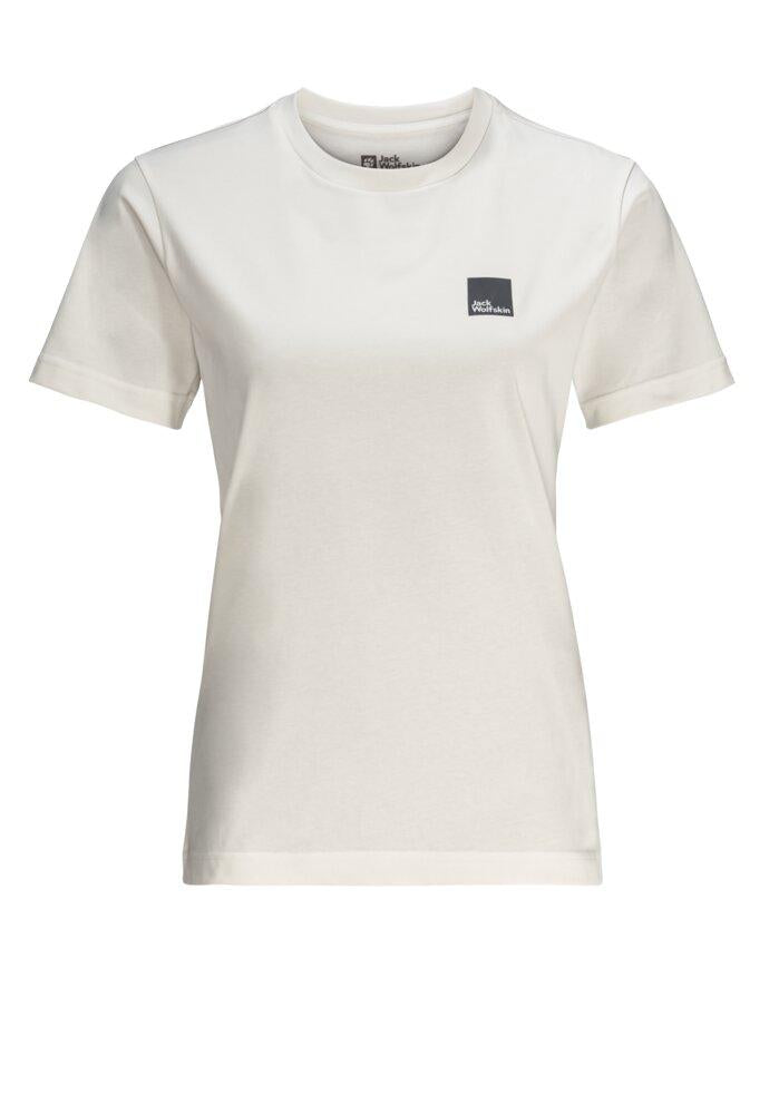 Jack Wolfskin Bike Commute T W Synthetic Fiber T-Shirt Shortsleeve Silver Cloud Größe M