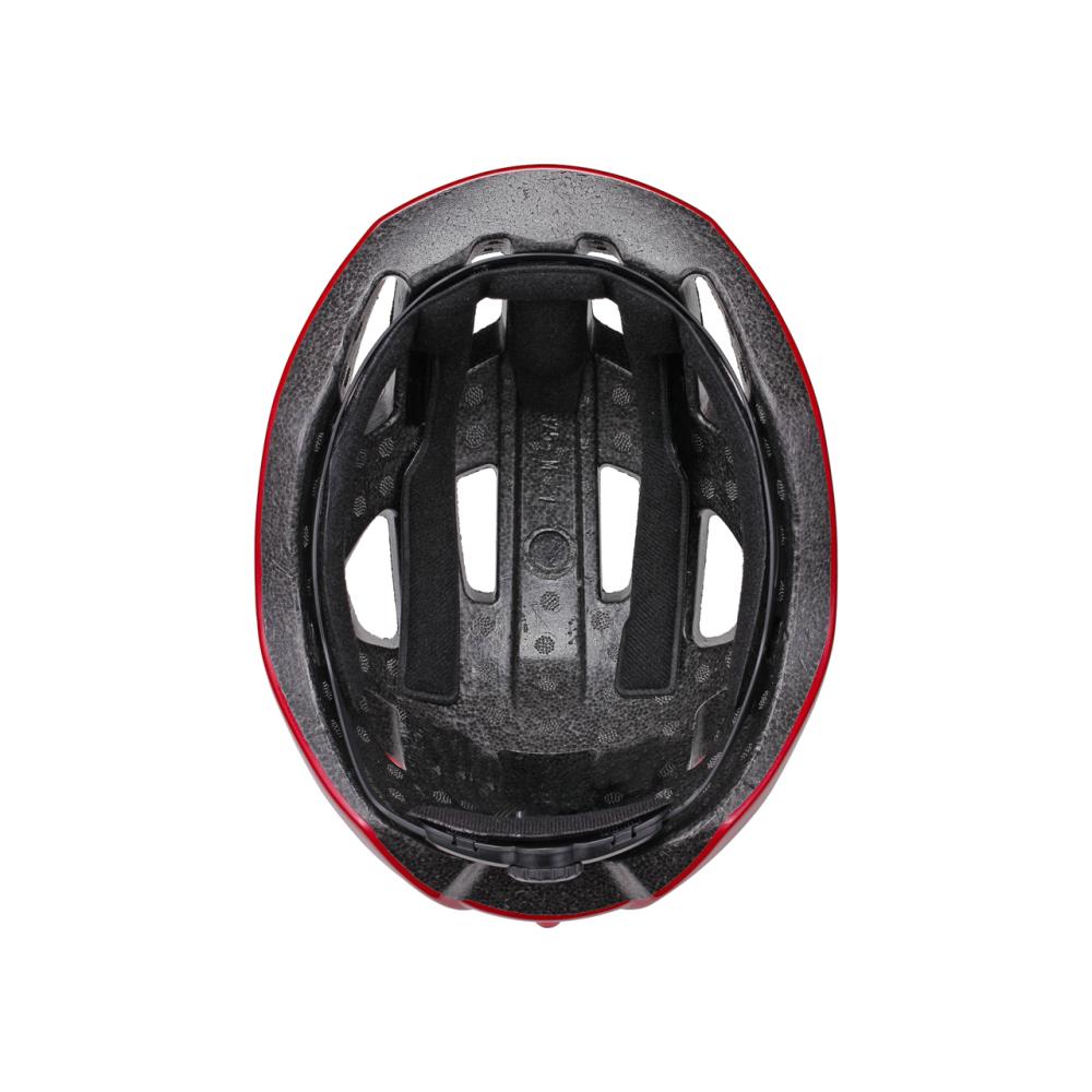 BBB Cycling BBB Helme Sonar M (52-58cm) M rot glanz - sicherer Fahrradhelm mit LED-Rücklicht