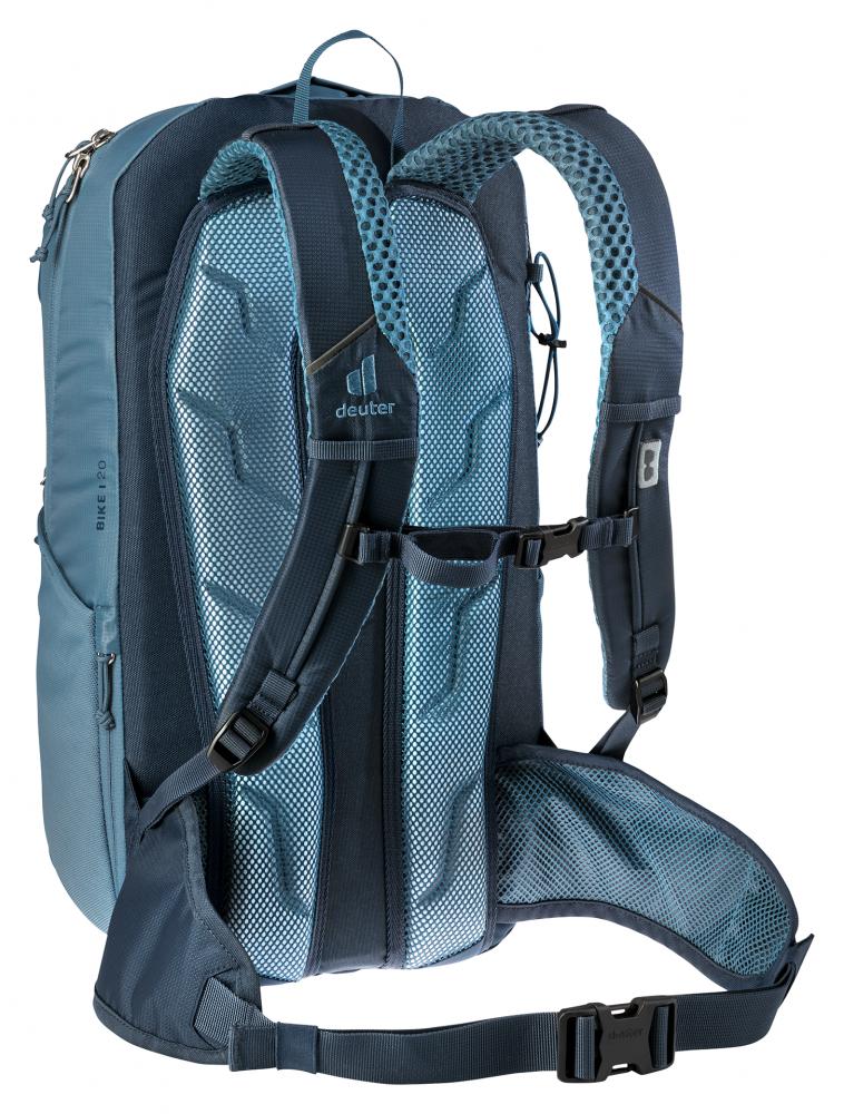 Deuter Bike I 20 Fahrradrucksack 20 Liter Weiß - Leichter Begleiter für Radtouren