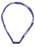 AXA Kettenschloss Rigid RCC 120 cm - Sicherheitsstufe 11 - Fahrradschloss mit Textilschlauch