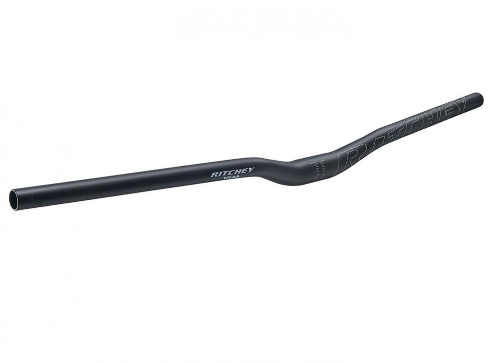 Ritchey Comp Trail Low Rizer Lenker, 31,8x800mm, 20mm Rise, 6061 Aluminium, Farbe BB Schwarz.