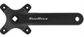 SunRace Kurbelsatz FCM800 - 175 Millimeter, schwarz, Vierkant JIS, 96 Millimeter Lochkreis, 10-12-fach, ohne Kettenblatt