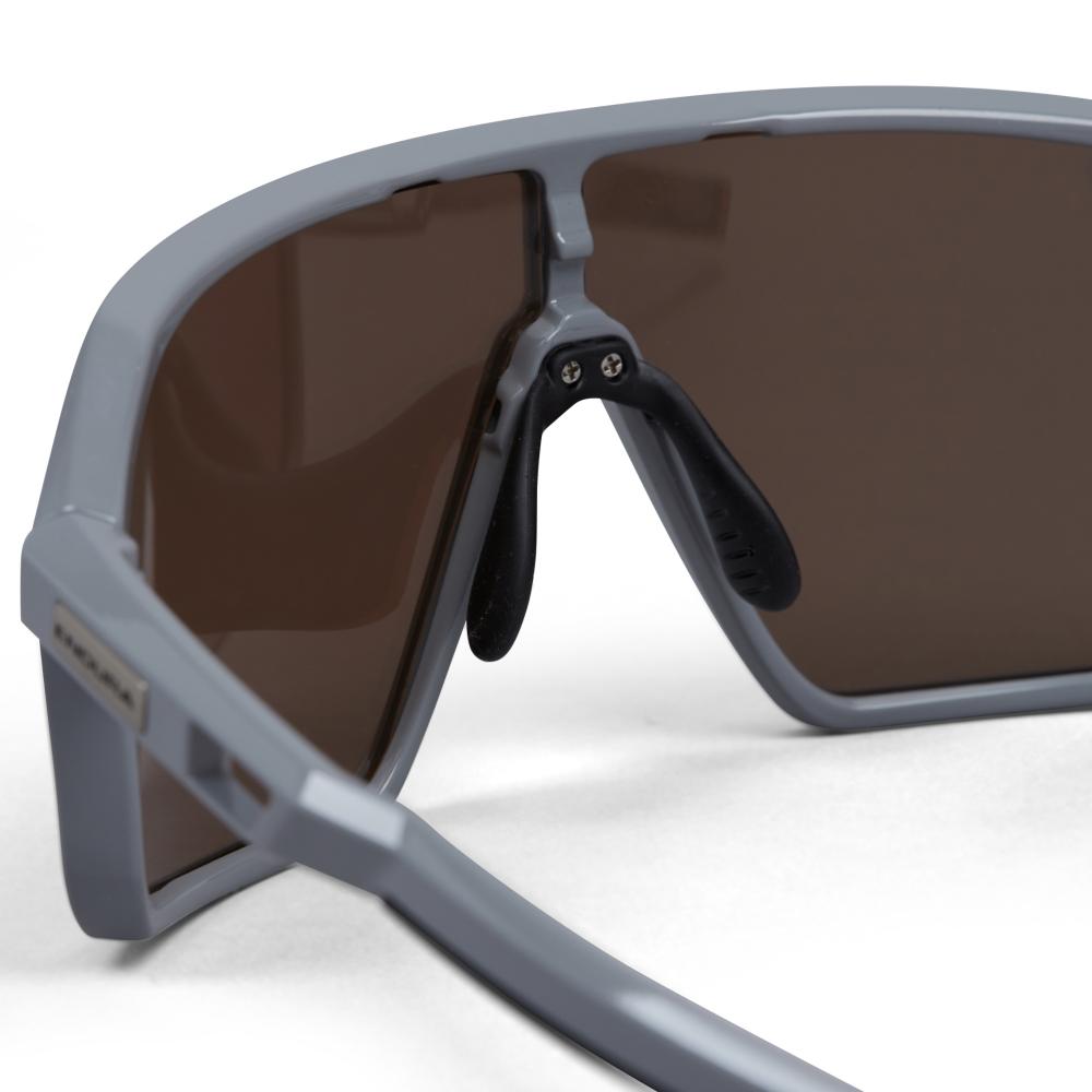 Endura Mullet Sportbrille Grau OneSize - TR90-Rahmen, Anti-Beschlag, UV400, inkl. Hardcase