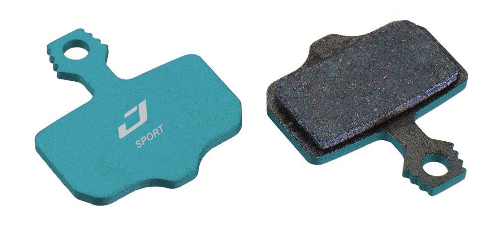 Jagwire Bremsbeläge Disc Sport Organic - Werkstattverpackung 25 Paar, Blau