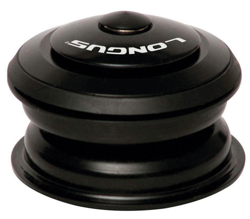Longus Steuersatz HS 2 1-1/8" semi-integriert schwarz - präzise Lenkperformance