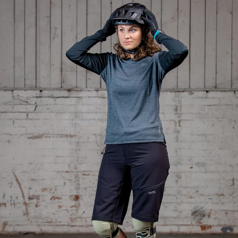 IXS Sports Division iXS Carve Evo Women Shorts 40 black - atmungsaktive MTB-Damenshorts