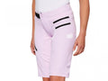 100% Airmatic Womens Shorts L Lavender - komfortable All-Mountain Bikeshorts