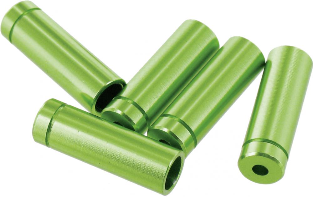 VAR 100 Stück. Außenhüllenendkappen FR-01950 Grün 100 Grün - präziser Abschluss für Zugaußenhüllen