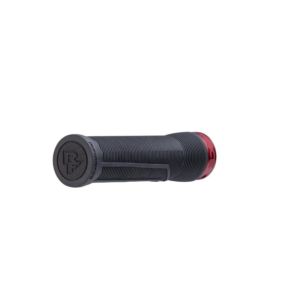 Race Face Chester Lock-On Griff 136/31mm black/red - sicherer Halt für dein Bike
