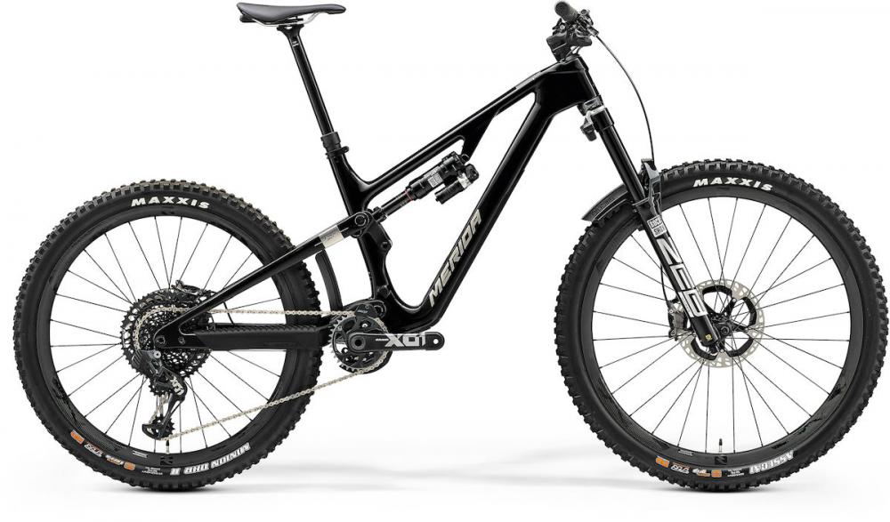Merida ONE-SIXTY 10K HP1 schwarz/silber M (17) Schwarz/Silber - High-Performance Enduro-Bike