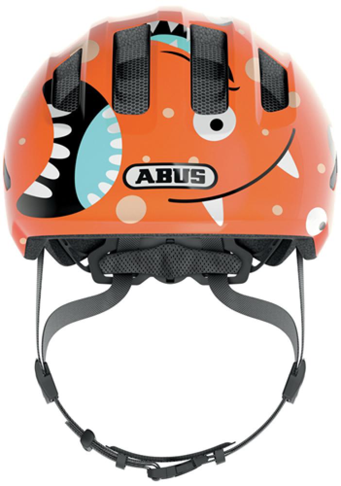 Abus Kinderhelm Smiley 3.0 orange monster M 50 bis 55cm