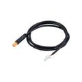 BBB Cycling Lichtkabel E-Strike Yamaha 1,2 m schwarz robustes Verbindungskabel für E-Bike Beleuchtungssysteme