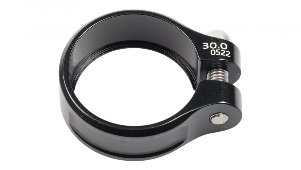 STC Sattelklemme 30.0mm mit Titan-Schraube - Bolt-On Collar für sicheren Halt - Sattelklemm-Kit