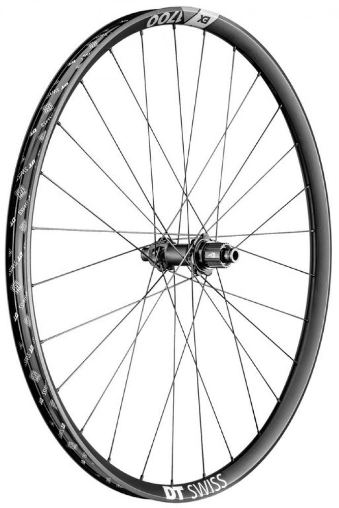 DT Swiss Laufrad EX 1700 SPLINE 29" 622 x 30 mm schwarz - robustes Enduro-Boost-Hinterrad