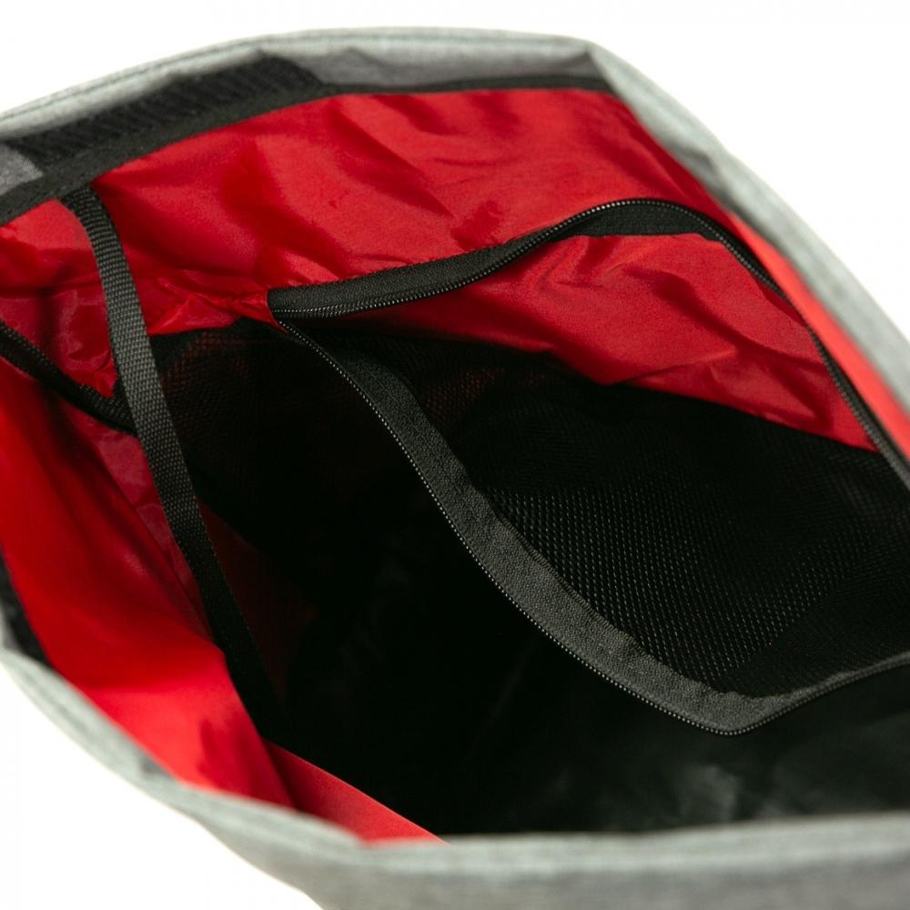 Haberland Gepäckträgeraufsatztasche Lena grau - flexible UniKlip 2 Transportlösung