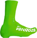 VeloToze Überschuh 2.0 lang grün XL - wasserdichter Aero-Überschuh für kalte Fahrten
