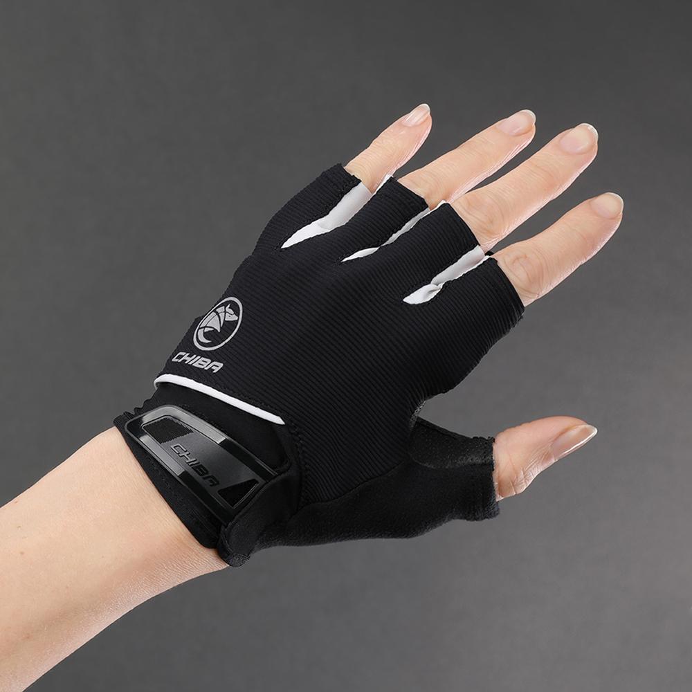 CHIBA BioXCell Lady - Radhandschuhe Damen, S, schwarz, BioXCell Gelpolsterung