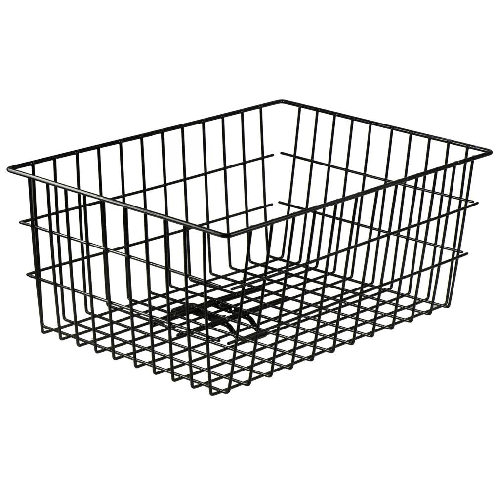 KLICKfix Hinterradkorb Maxi schwarz 36x52x22 cm
