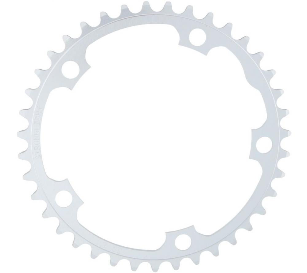 Stronglight Rennradkettenblatt silber, 39 Zähne, Lochkreis 130 mm