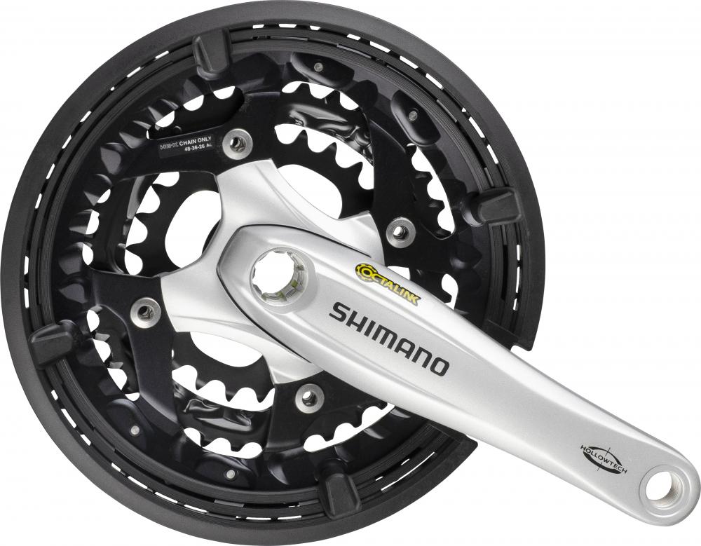 SHIMANO Kurbelgarnitur FC-T521 10-fach 170 mm 48-36-26 Zähne