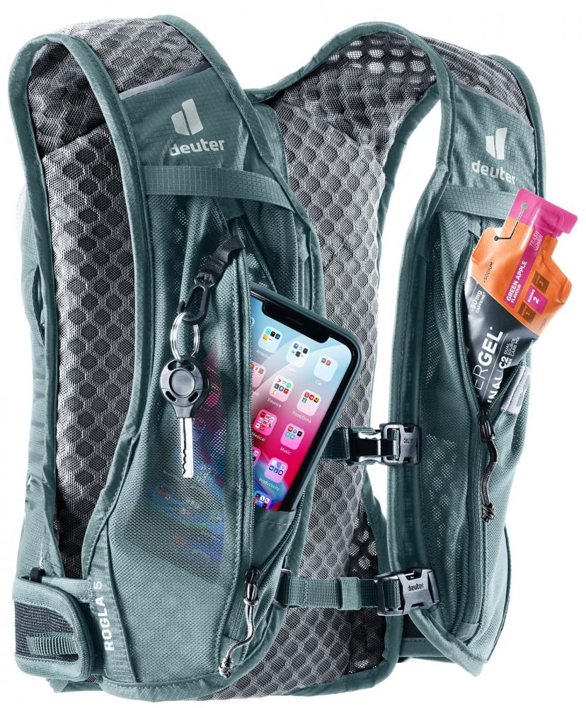 Deuter Rogla 5 Fahrradrucksack graphite-shale, leichter Bike-Rucksack für längere Ausfahrten.