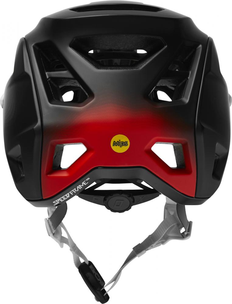 Fox Helm Speedframe Pro Fade black white Größe S